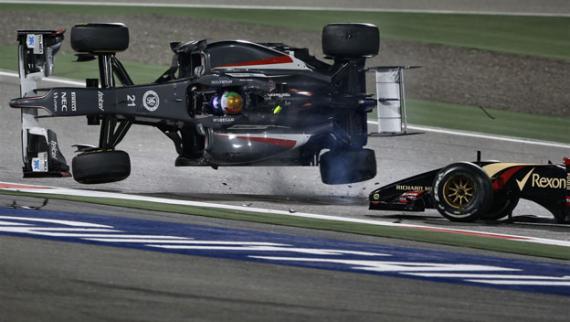 Los 5 accidentes más espectaculares de la Fórmula 1 en 2014