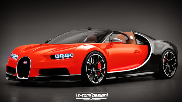 Bugatti presenta su nuevo Chiron Grand Sport Roadster